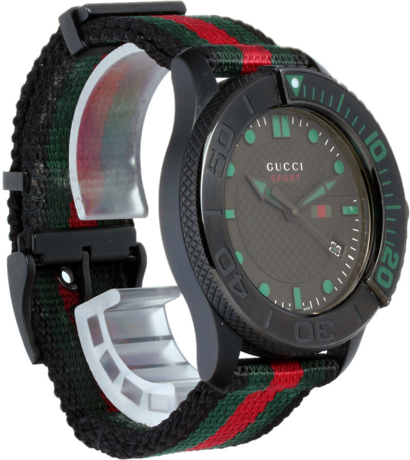 YA126229 Gucci G-Timeless Black/Textile 
