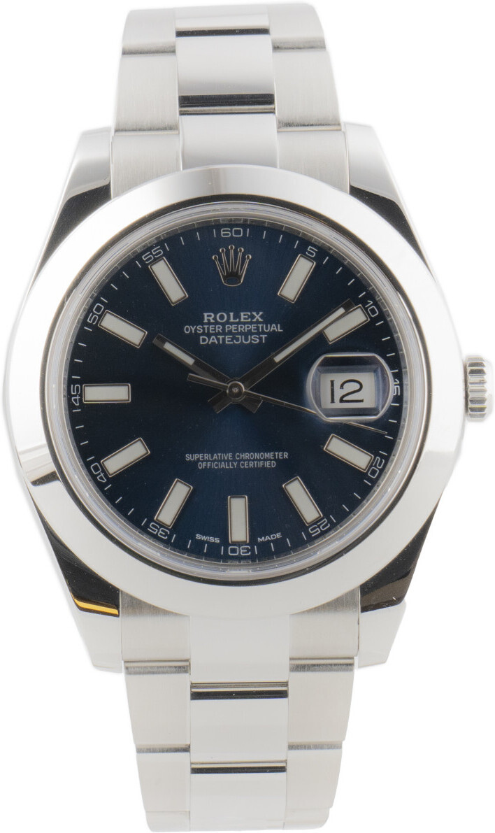 116300 Rolex Datejust II Blue/Steel Ø41 