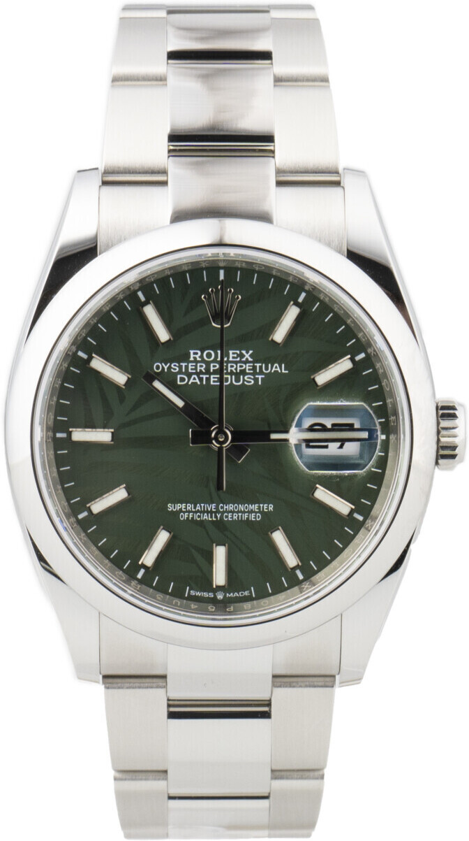 126200-0020 Rolex Datejust 36 Green 
