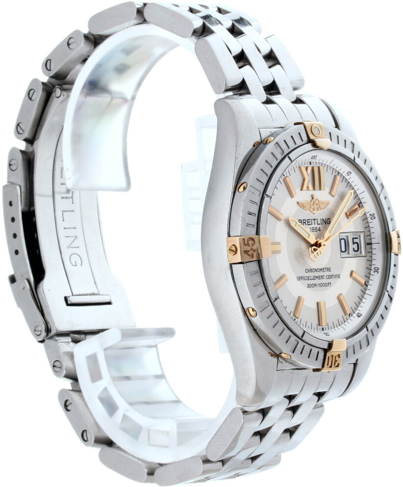 B49350 Breitling Cockpit Silver/Steel 