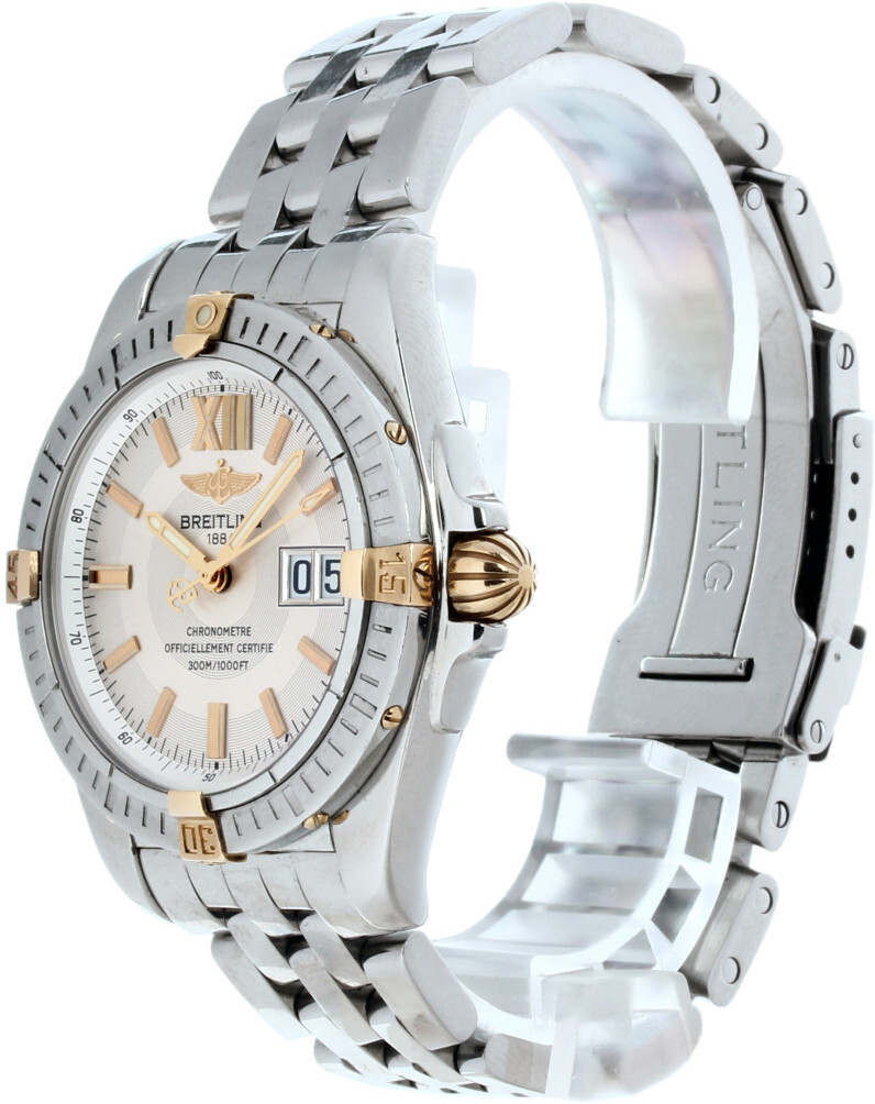 B49350 Breitling Cockpit Silver/Steel 