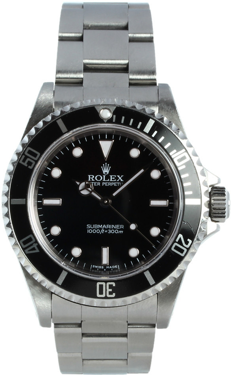 thickness rolex submariner