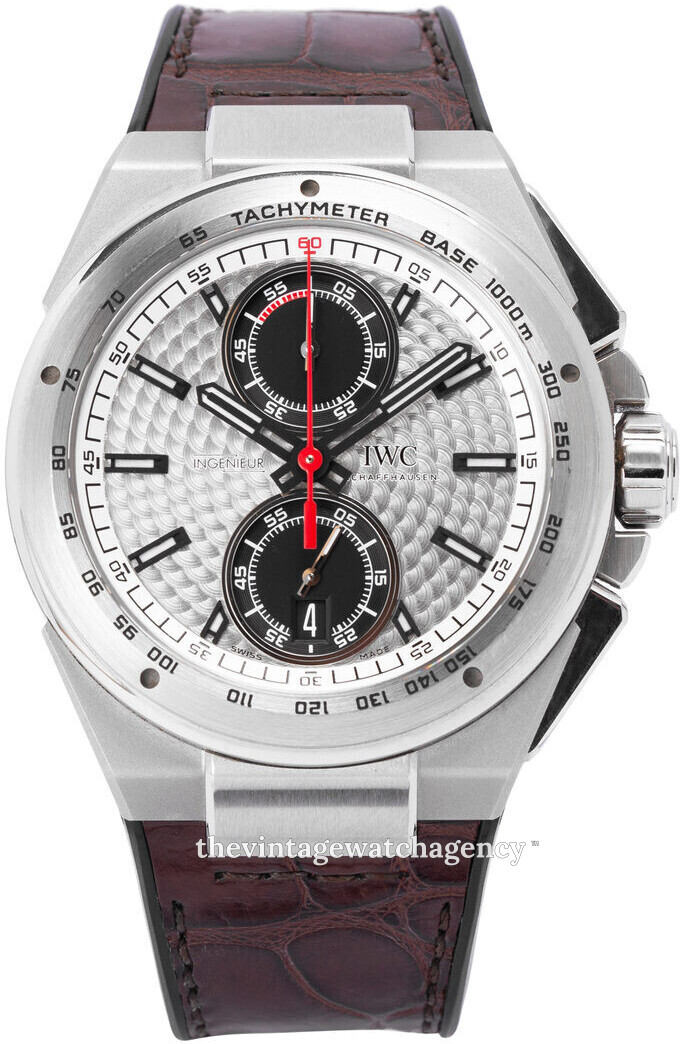 IW378505 IWC Ingenieur Silver Leather O45.00 mm USED 5.580
