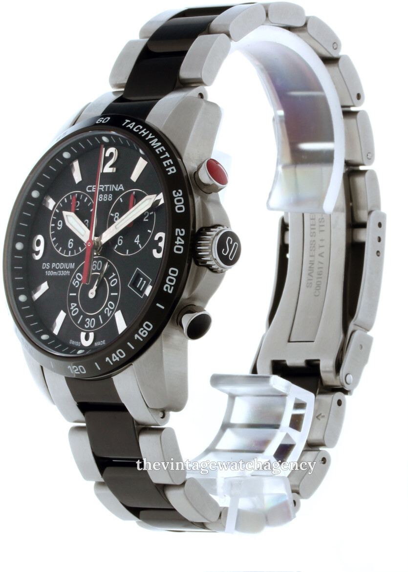 C001.617.22.057.00 Certina DS Podium Big Chrono USED Price 340