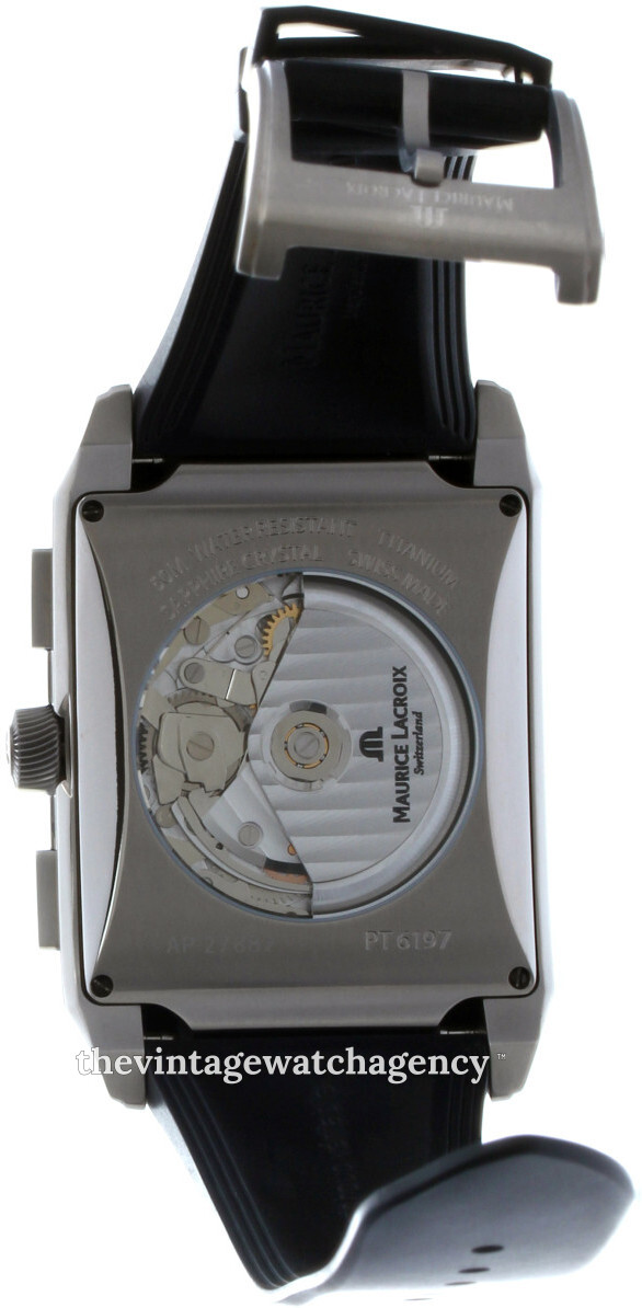 PT6197 Maurice Lacroix Pontos Black Rubber Price 800