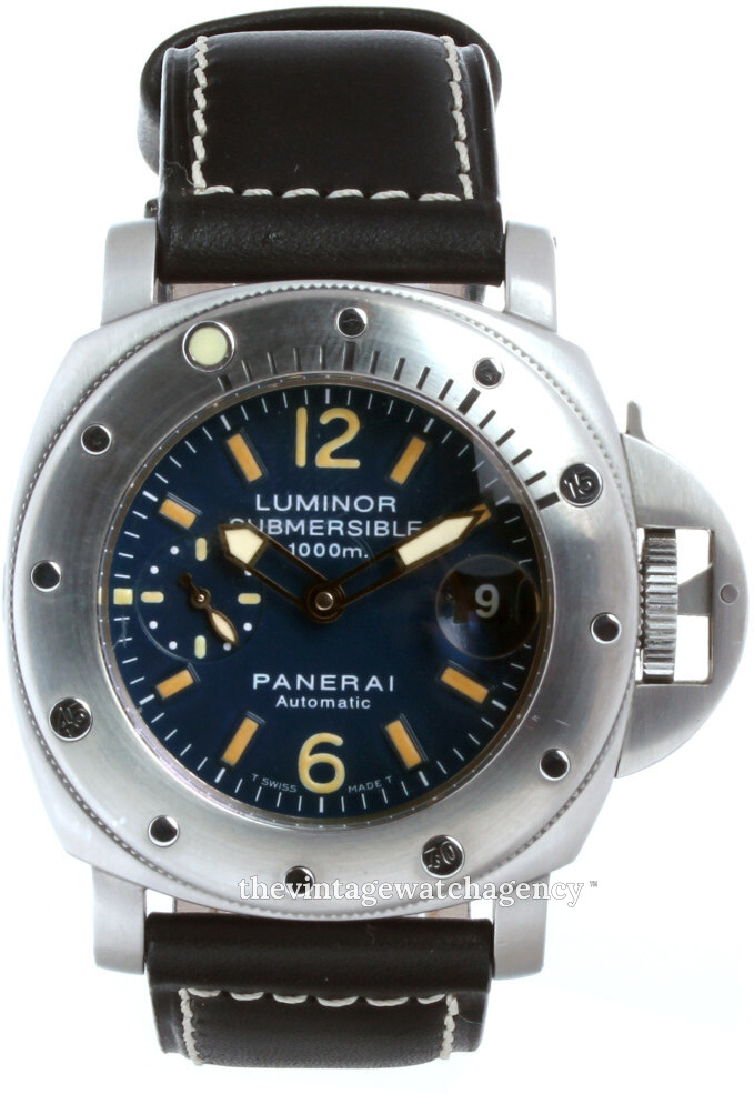 PAM00087 Panerai Blue Leather 47 mm USED Price 5.400