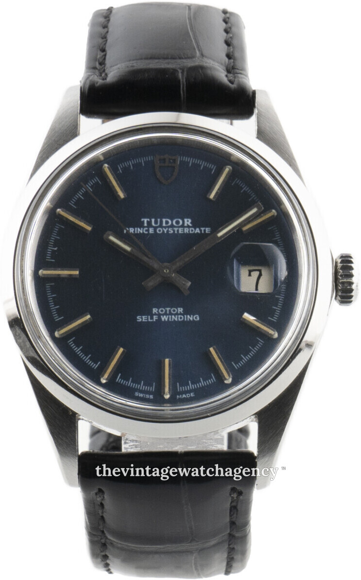 90800 Tudor Prince Blue Leather O38 mm USED Price 2.650